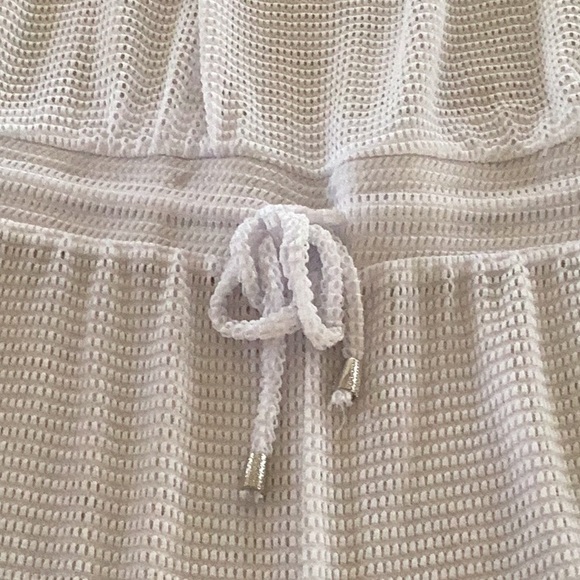 Dotti White Beachwear Jumpsuit Coverup One Piece White Large - Picture 5 of 5